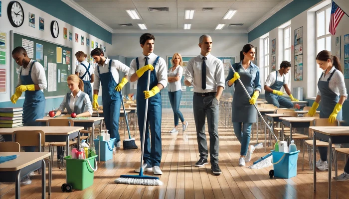 School Cleaning in Scotland